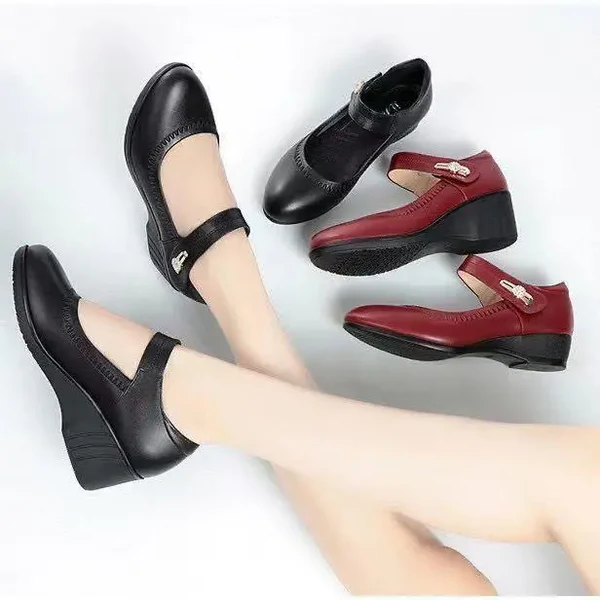 Elegant Mid-Heel Comfort Shoes