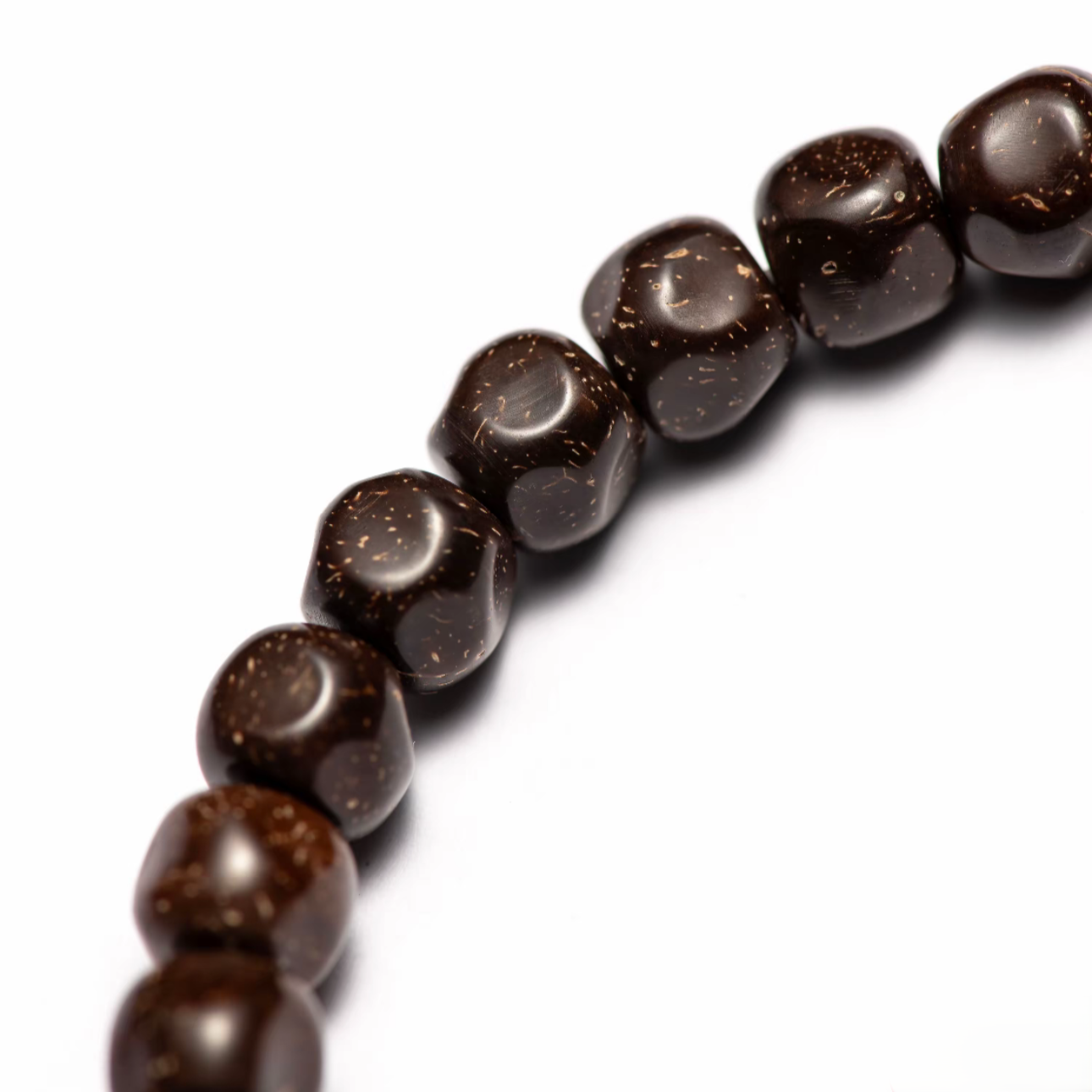 Premium Artisan Coconut Stalk Bracelet - Zen "Formless" Edition