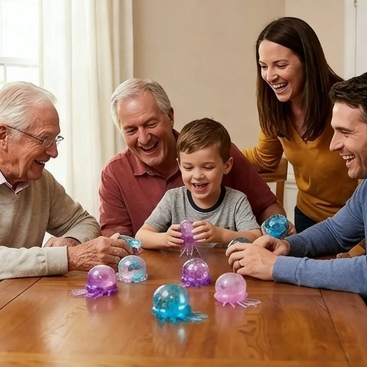 Glitter Jellyfish Fidget Toy – Sensory Stress Relief for Kids & Adults