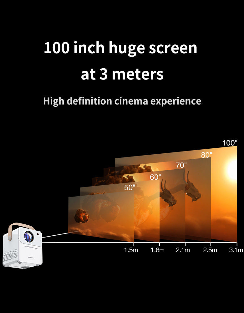 Portable Smart Home HD projector