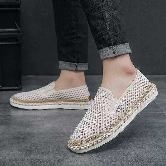 Fresh Perforated Slip-On Flats (Unisex)