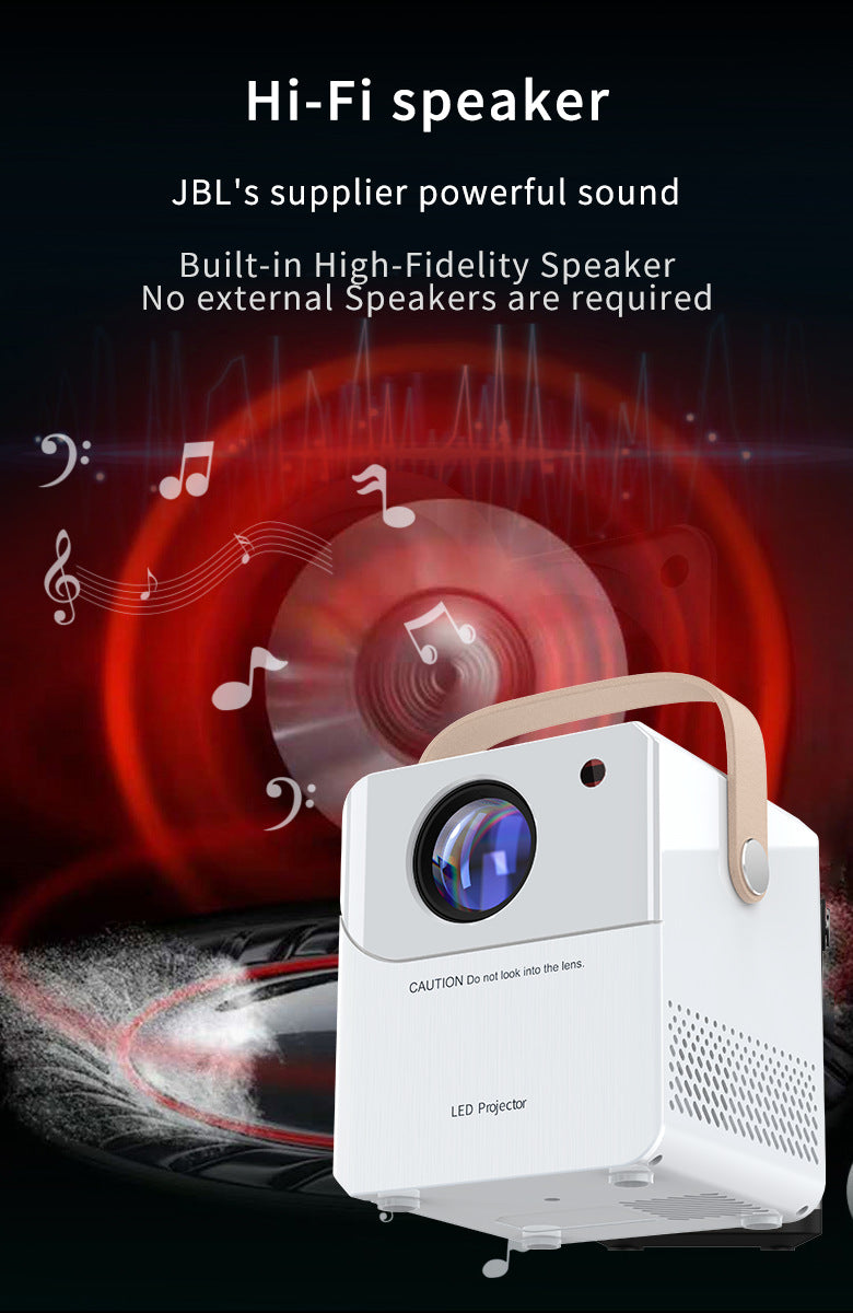 Portable Smart Home HD projector