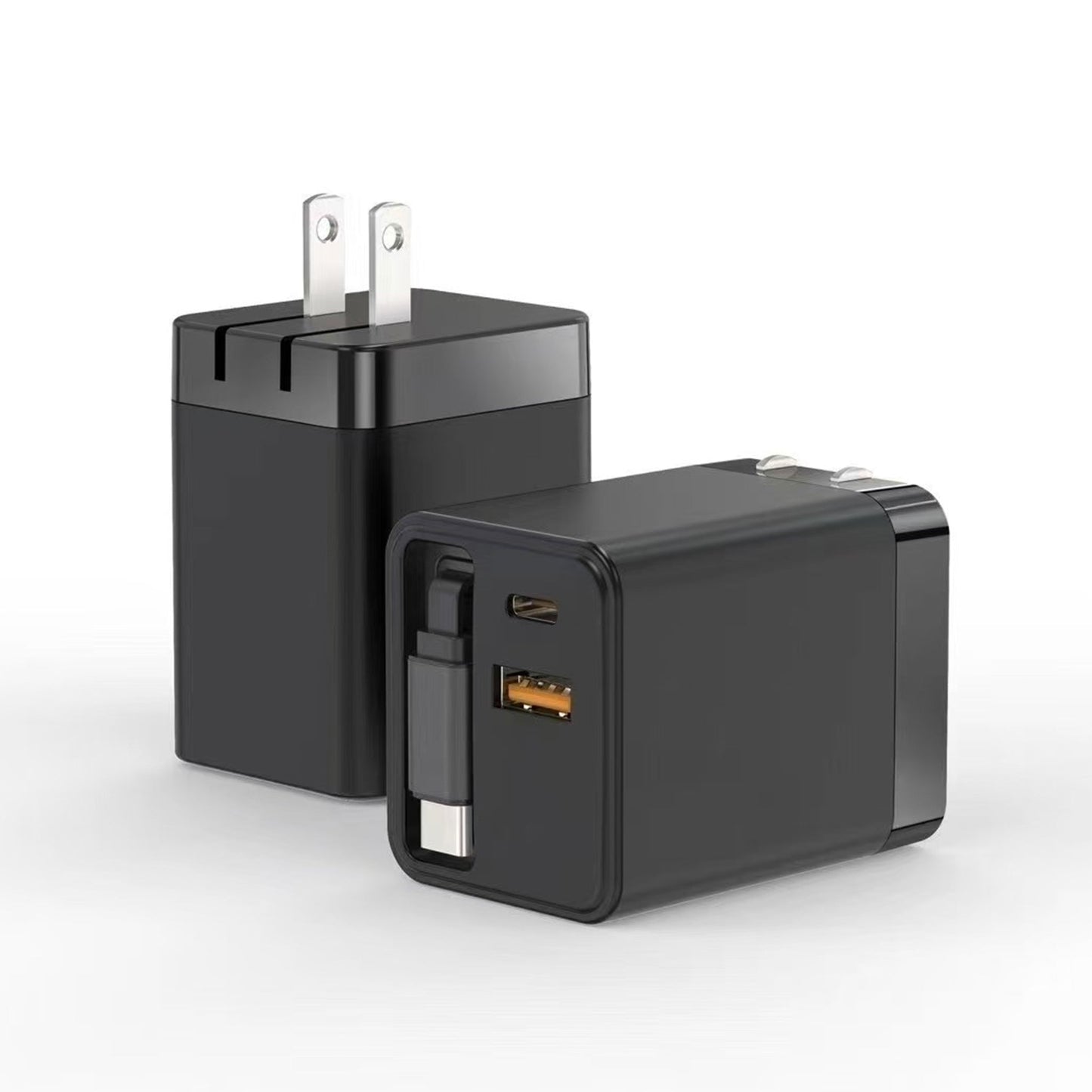 3-in-1 Retractable Fast Charger