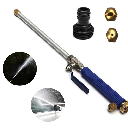 High Pressure Power Washer Wand for Garden Hose - Professional Car Wash Sprayer with 2 Nozzles for Home Cleaning, Garden Watering & Pet Washing