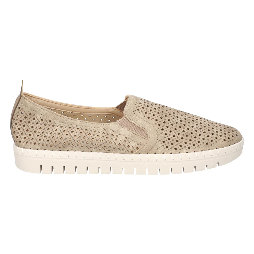 Fresh Perforated Slip-On Flats (Unisex)