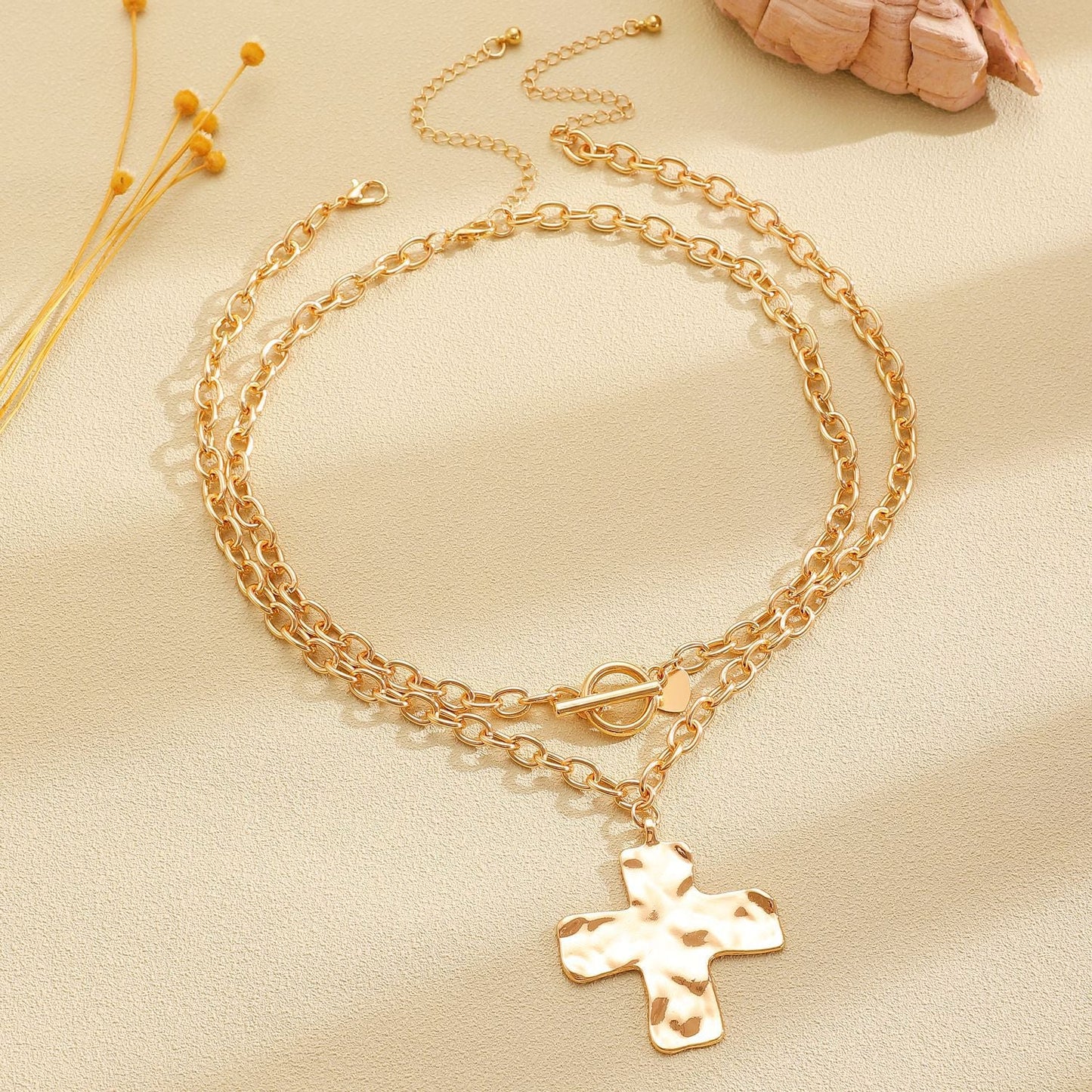 💖The Eternal Hammered Necklace