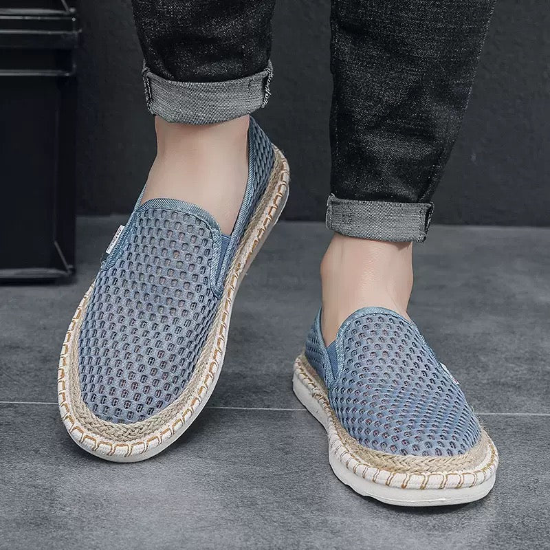 Fresh Perforated Slip-On Flats (Unisex)