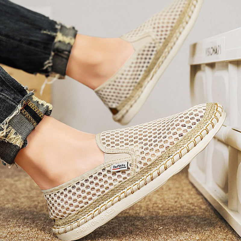 Fresh Perforated Slip-On Flats (Unisex)