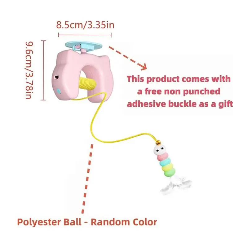 Smart Electric Automatic Cat Teaser: Free Your Hands, Awaken Your Cat's Hunting Instinct