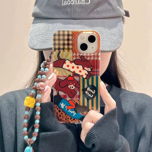 Autumn-inspired dachshund Phone Cases