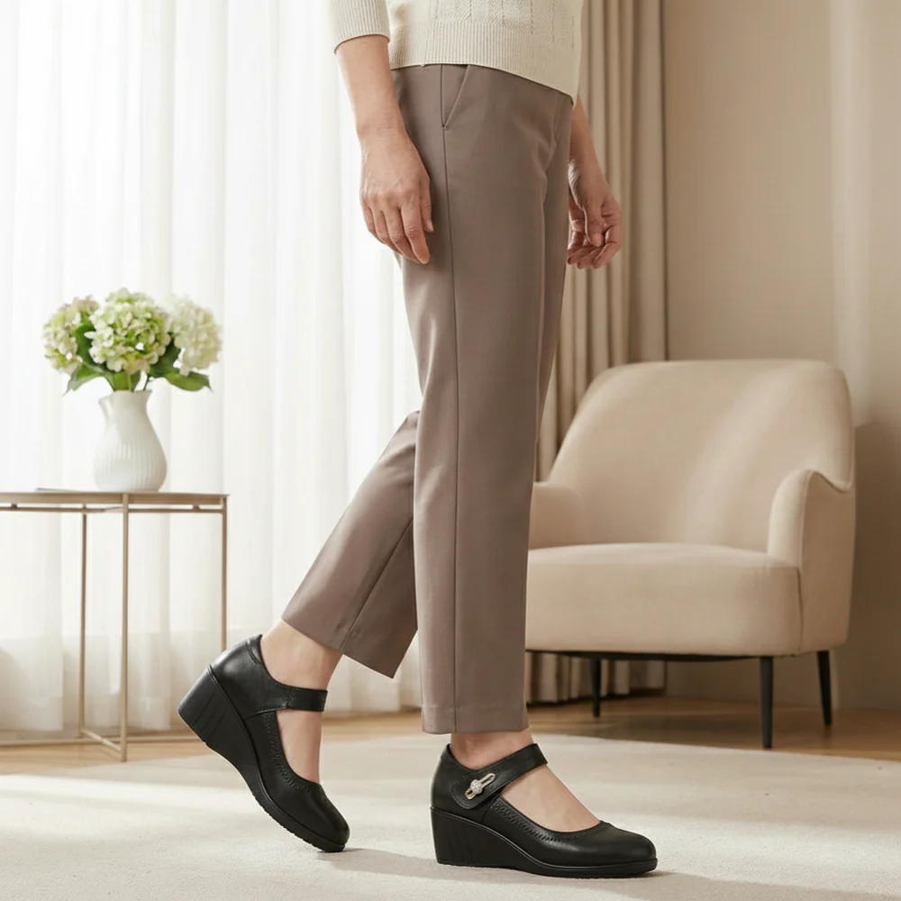 Elegant Mid-Heel Comfort Shoes