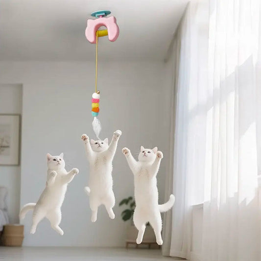 Smart Electric Automatic Cat Teaser: Free Your Hands, Awaken Your Cat's Hunting Instinct