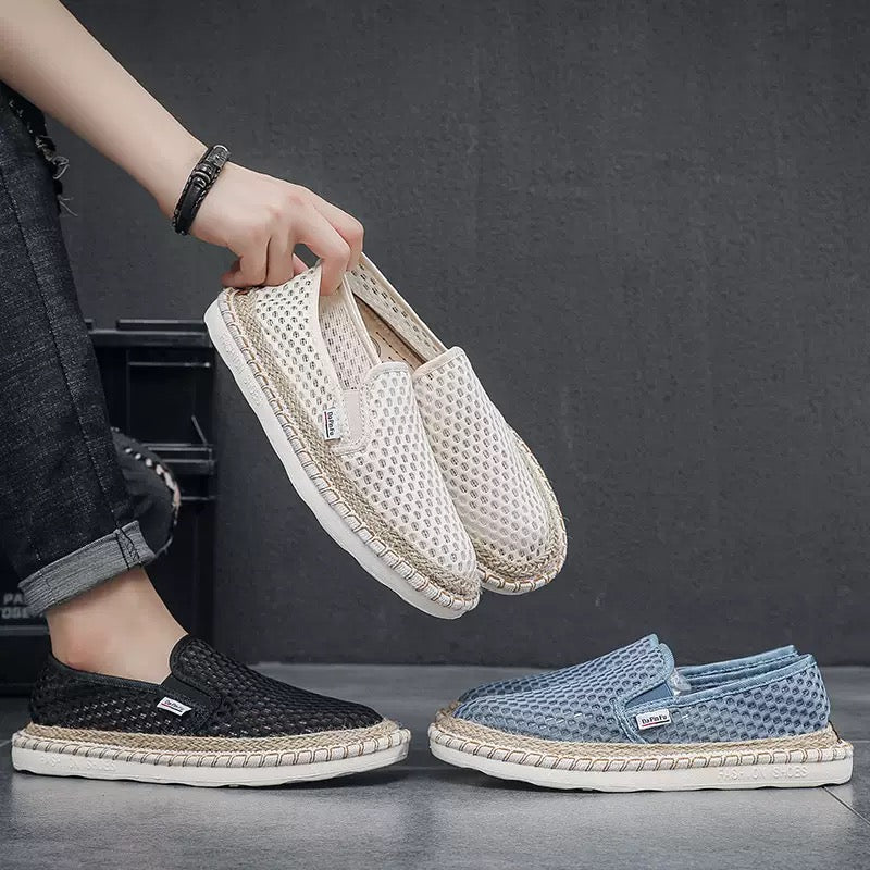 Fresh Perforated Slip-On Flats (Unisex)