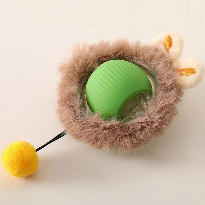 Active Rolling Ball with Tail for Dogs