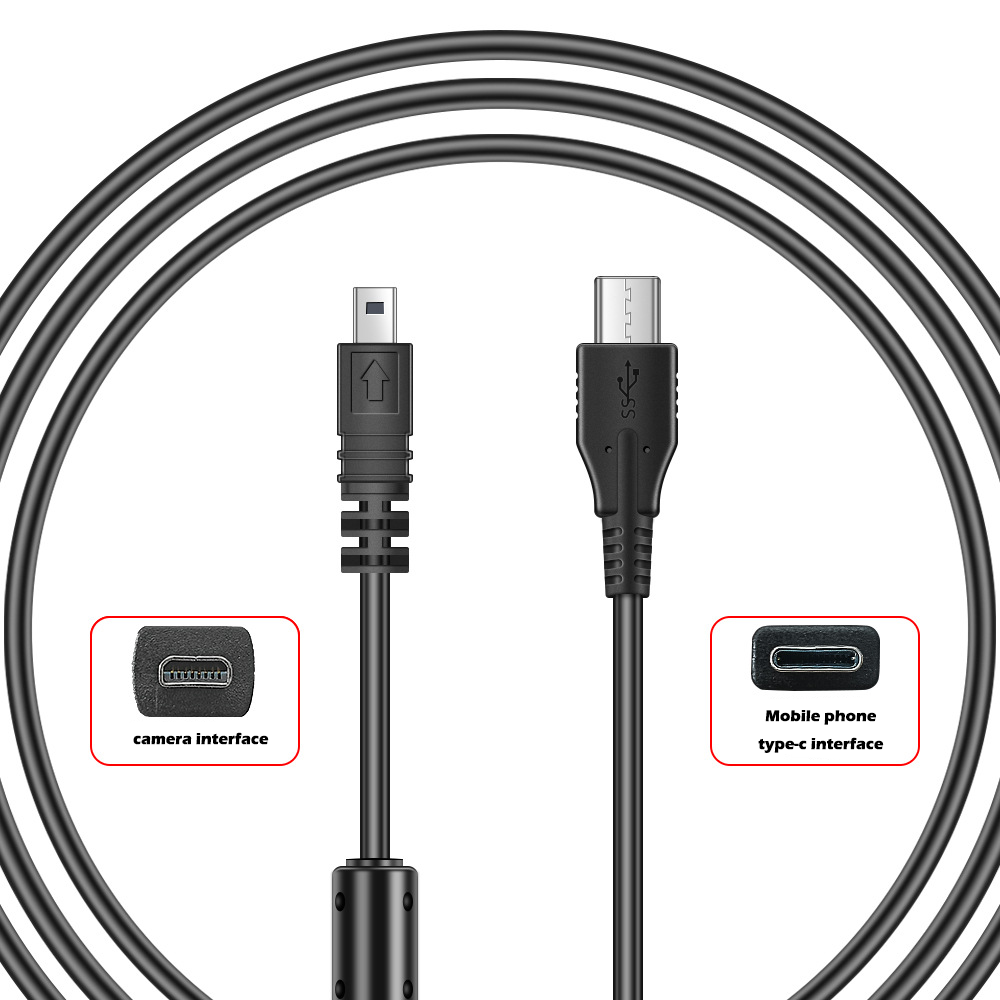 Mobile phone connection SLR camera cable TYPE-C type OTG cable