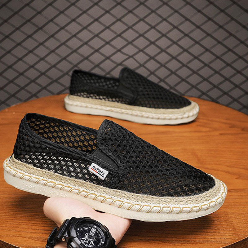Fresh Perforated Slip-On Flats (Unisex)