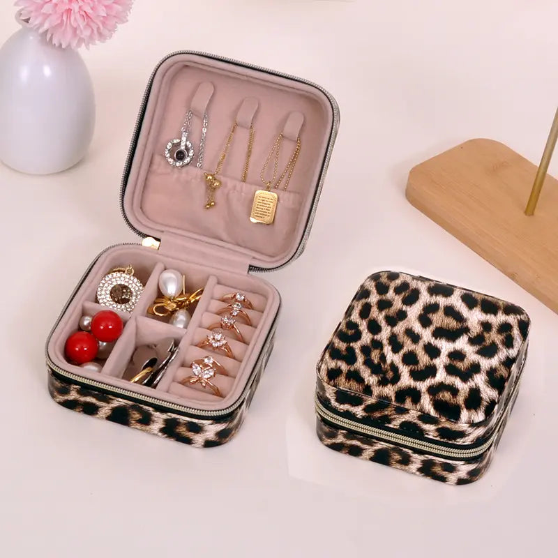 ✨ Chic Leopard Jewelry Organizer | Elevate Your Vanity Space | The Perfect Gift for Her