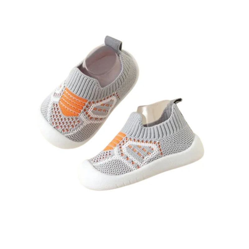 Breathable Cotton Mesh Kids Sneakers
