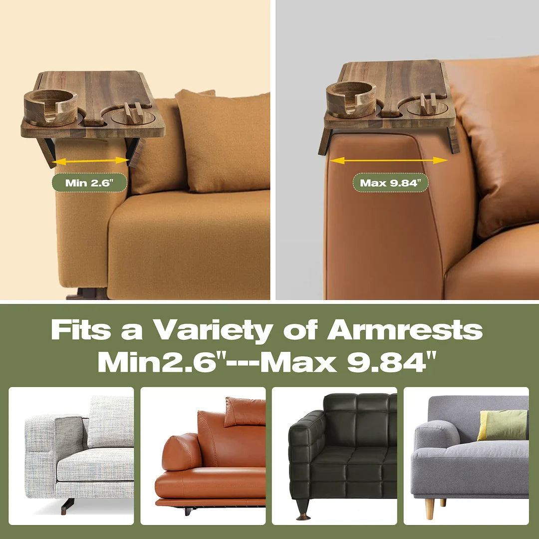 4-in-1 Couch Arm Table