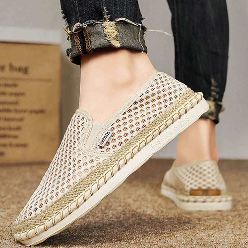 Fresh Perforated Slip-On Flats (Unisex)