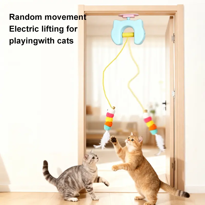 Smart Electric Automatic Cat Teaser: Free Your Hands, Awaken Your Cat's Hunting Instinct