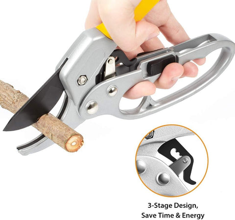 Ratchet Pruning Shear