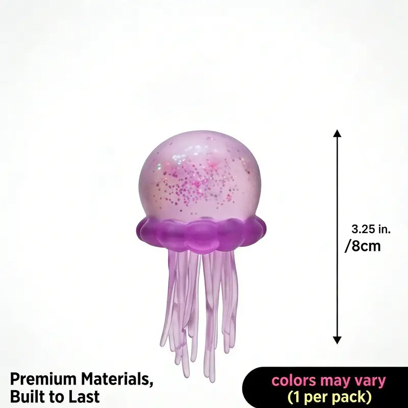 Glitter Jellyfish Fidget Toy – Sensory Stress Relief for Kids & Adults