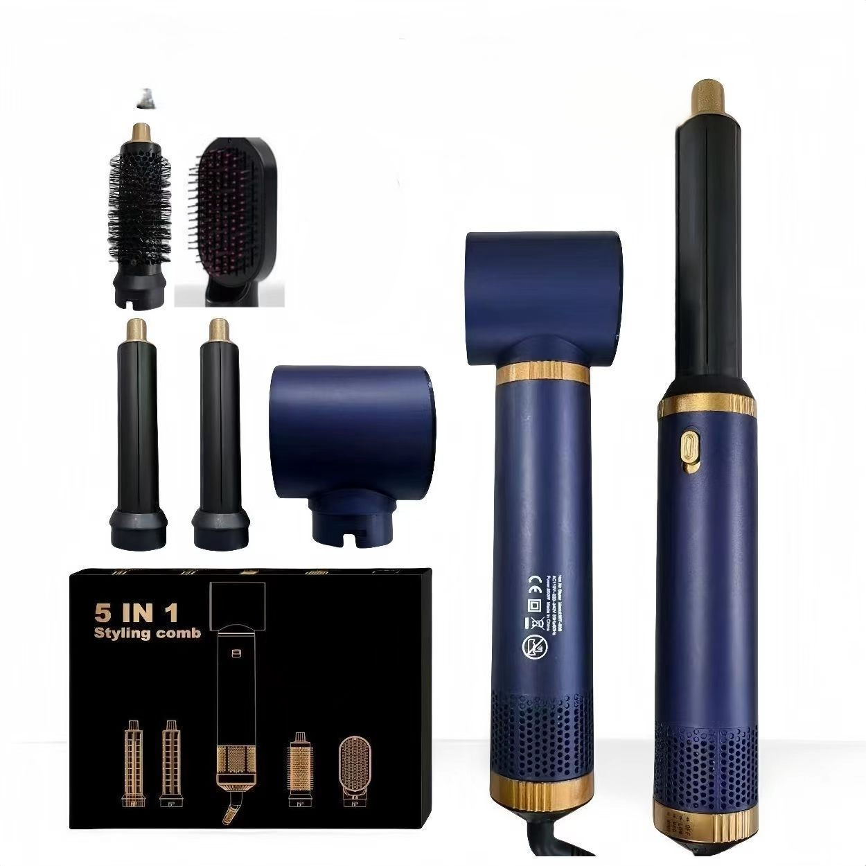 pivtkin 5-in-1 Air Styler &Hair Dryer Brush Set