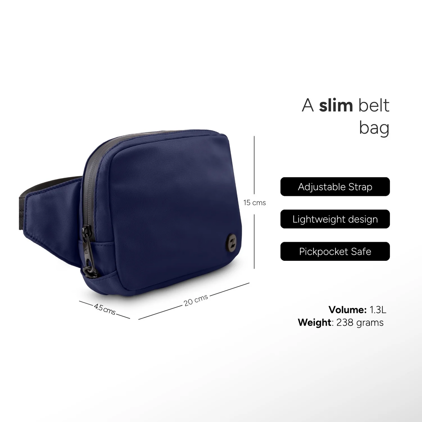 Anti-theft shoulder crossbody bag  workwear style
