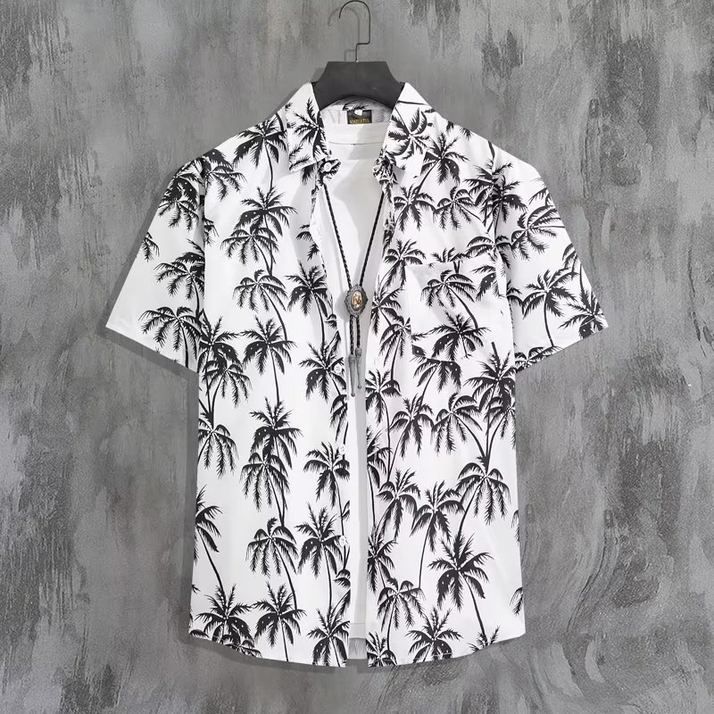 Men's Casual Vintage Summer Beach Short Sleeve Shirt 20% off on 2 or more items！