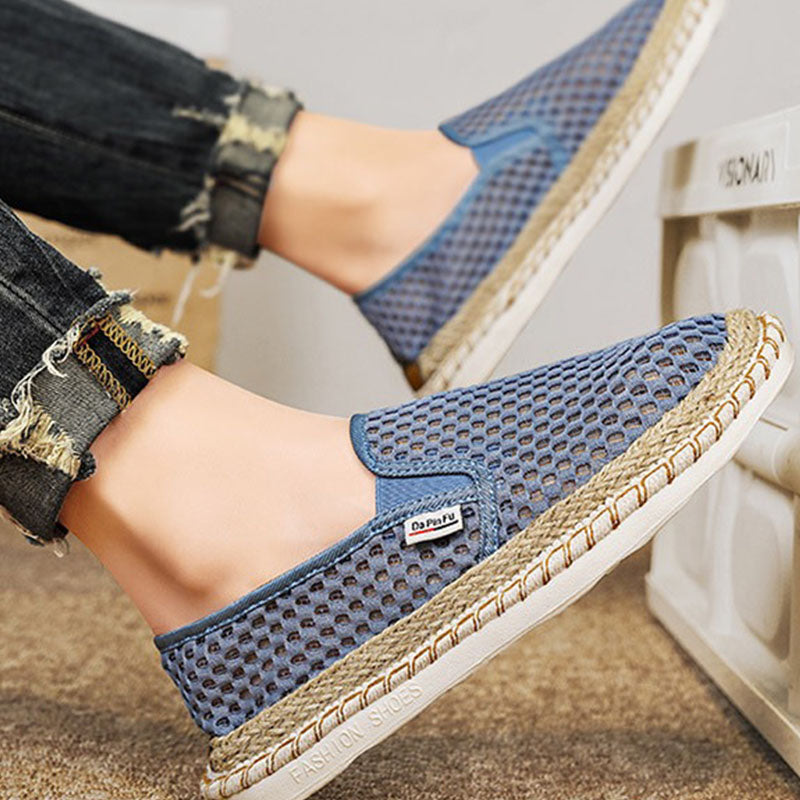 Fresh Perforated Slip-On Flats (Unisex)