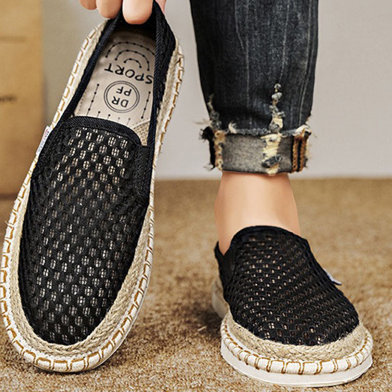 Fresh Perforated Slip-On Flats (Unisex)