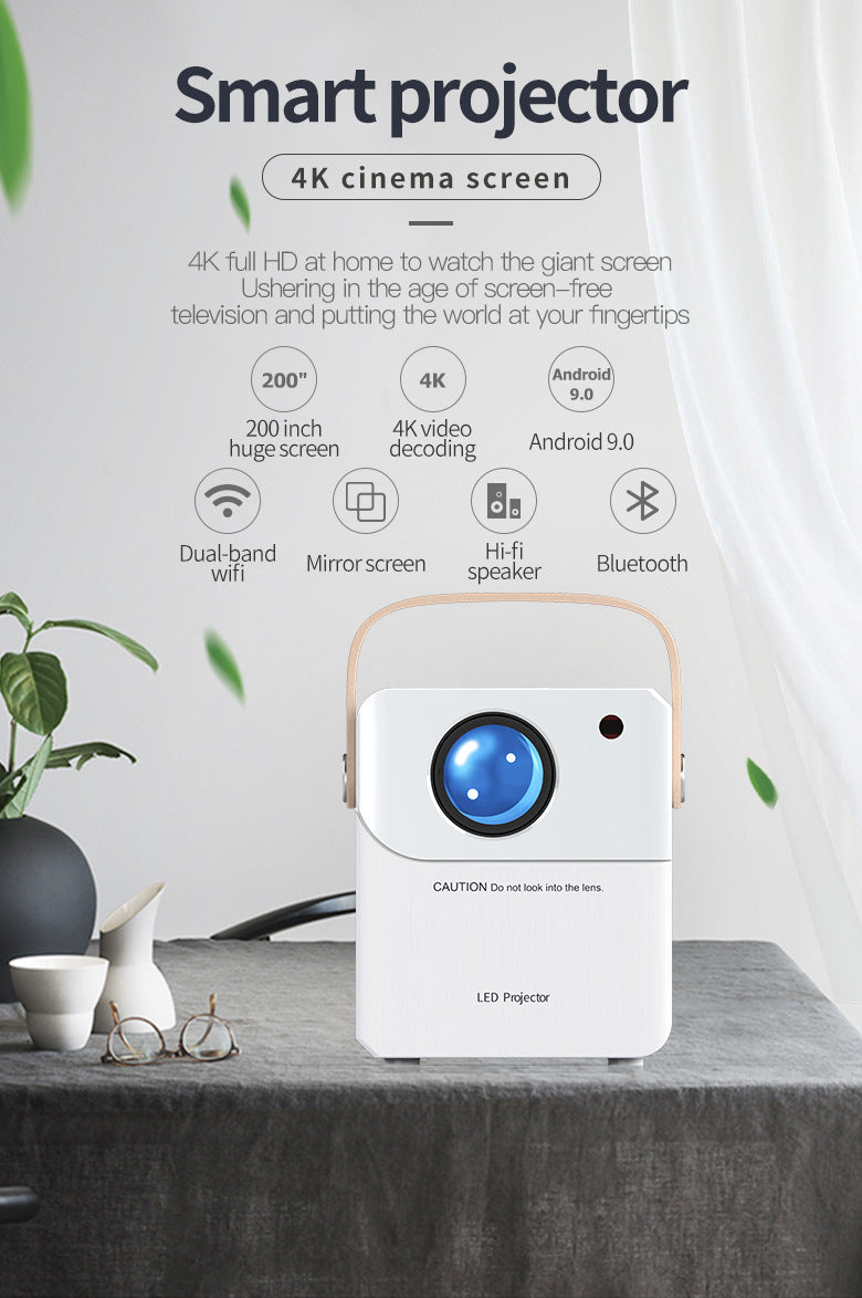 Portable Smart Home HD projector