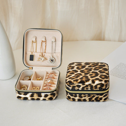 ✨ Chic Leopard Jewelry Organizer | Elevate Your Vanity Space | The Perfect Gift for Her