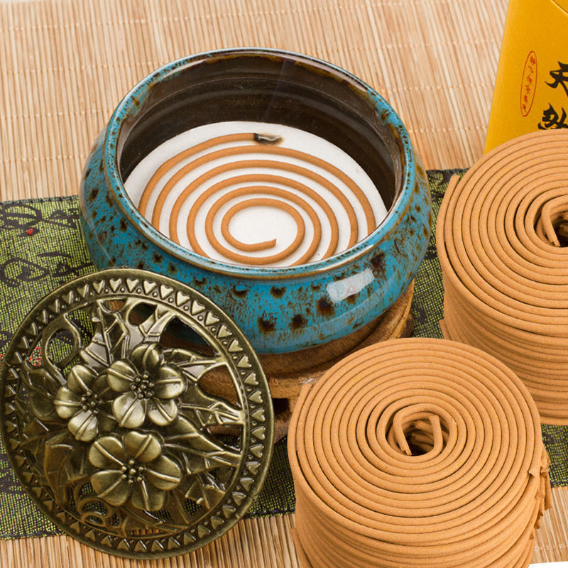 Sandalwood Pan Fragrance Mosquito Repellent Home Indoor Aromatherapy