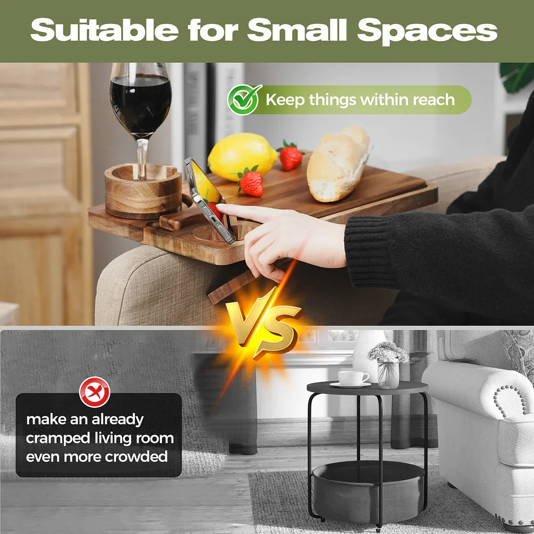 4-in-1 Couch Arm Table