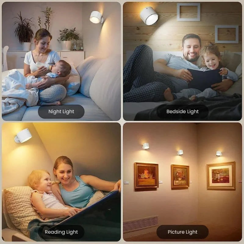 LED Rechargeable Wall Light