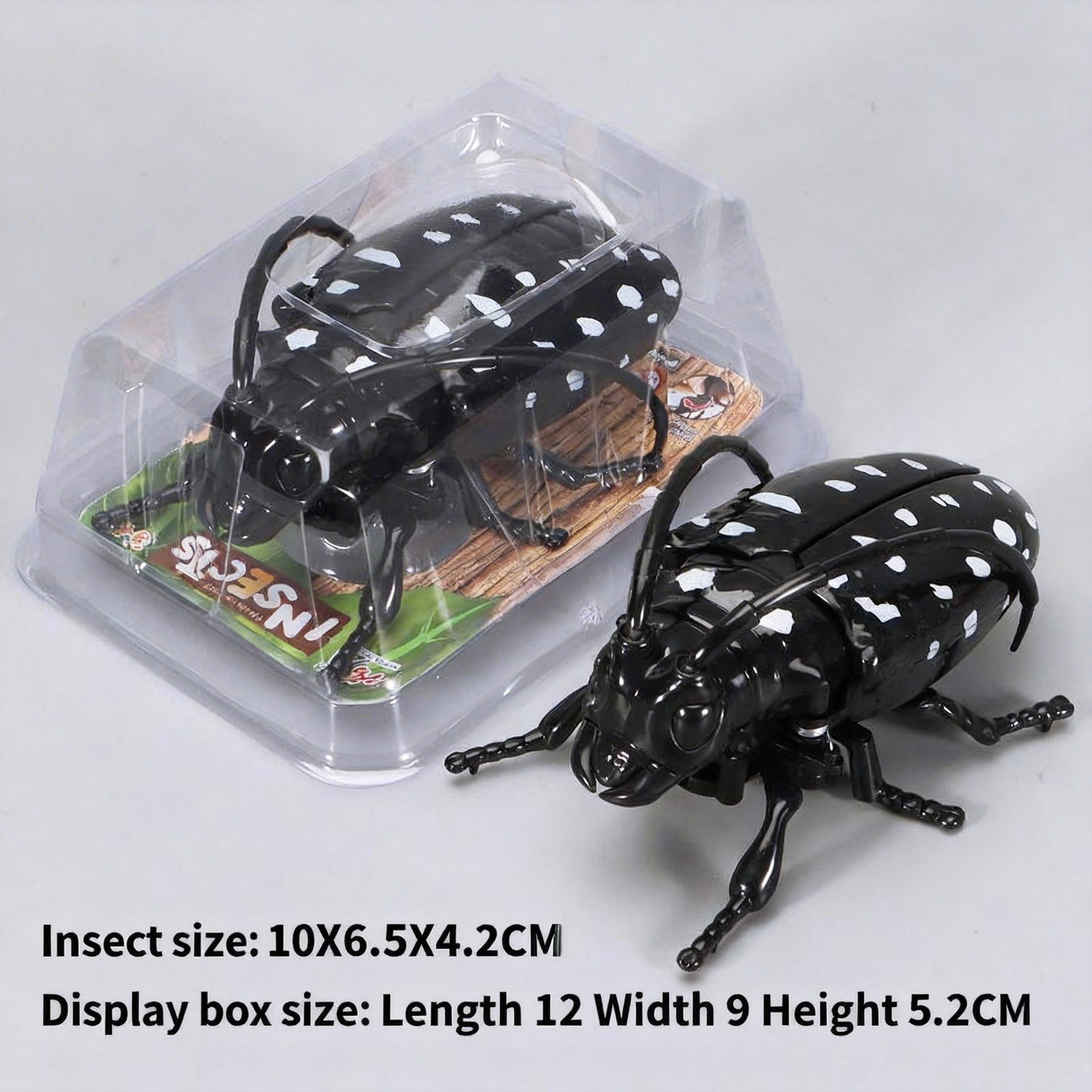 Beetle simulation clockwork toy