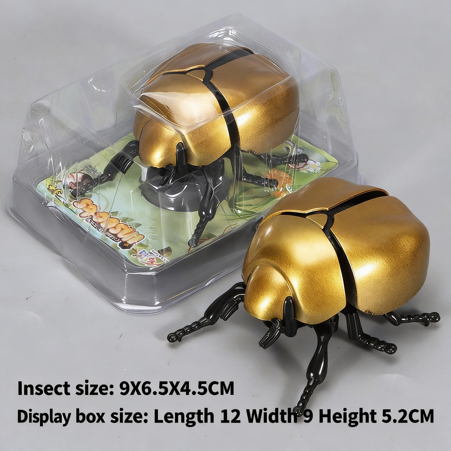 Beetle simulation clockwork toy