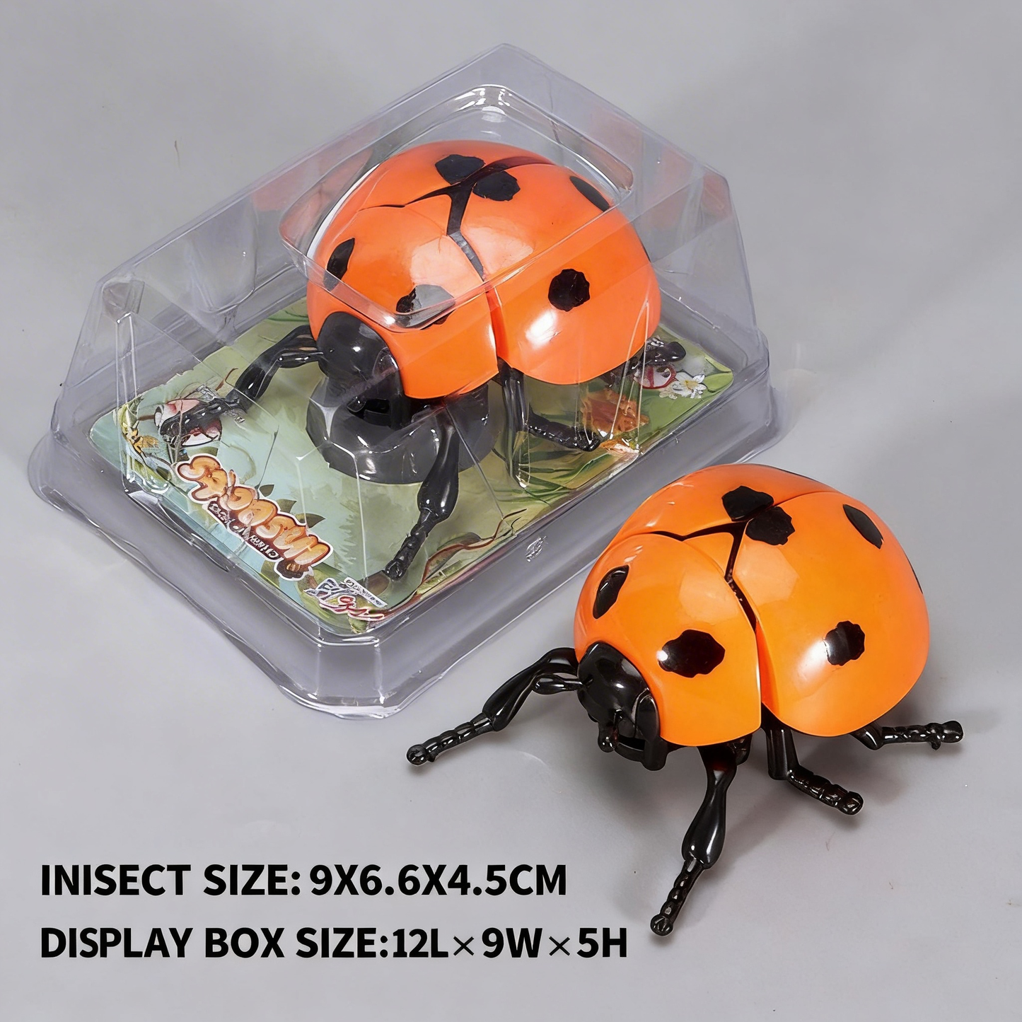 Beetle simulation clockwork toy