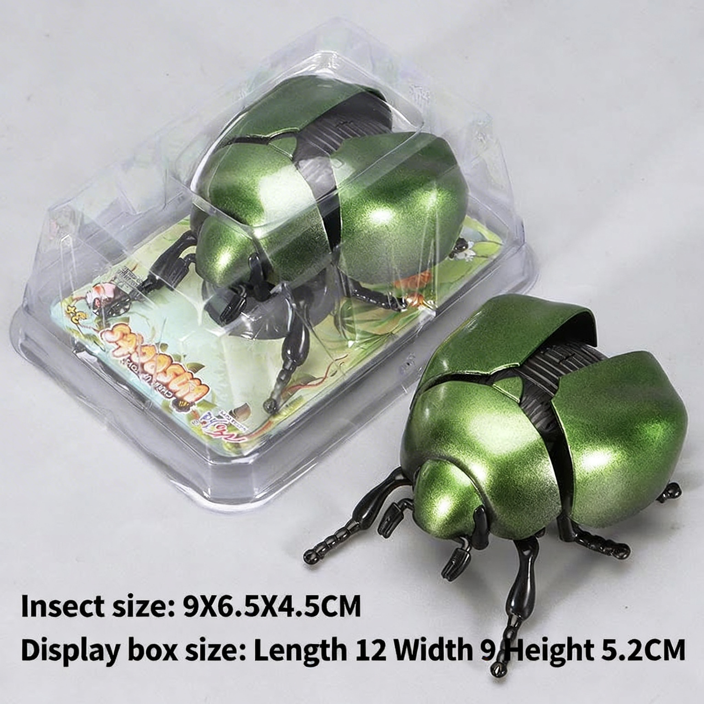 Beetle simulation clockwork toy