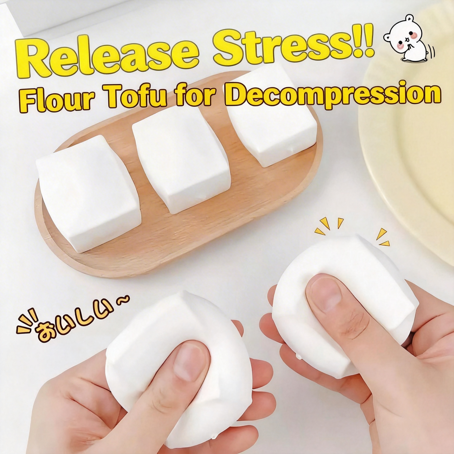 Decompressed tofu