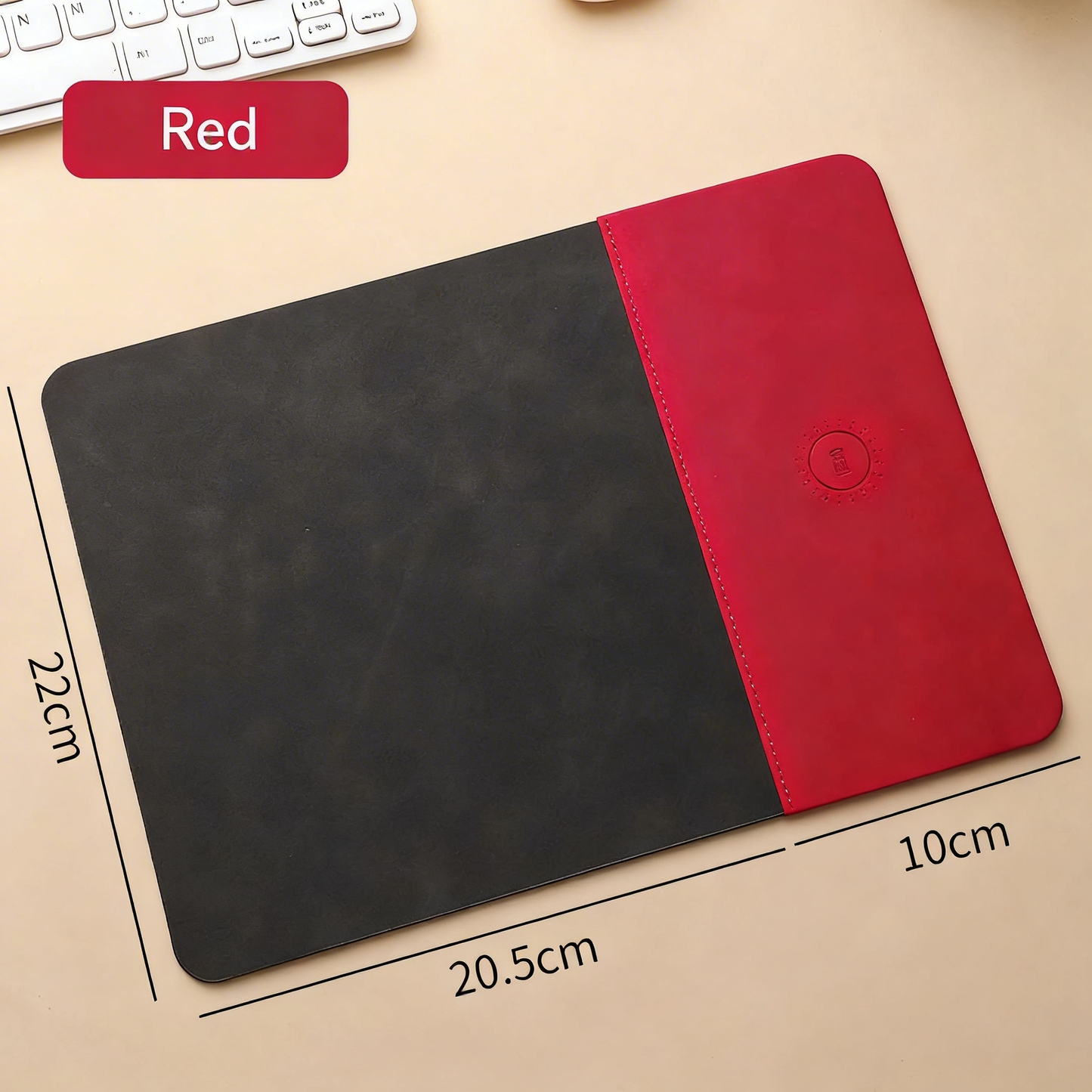 Wireless charging mouse pad
