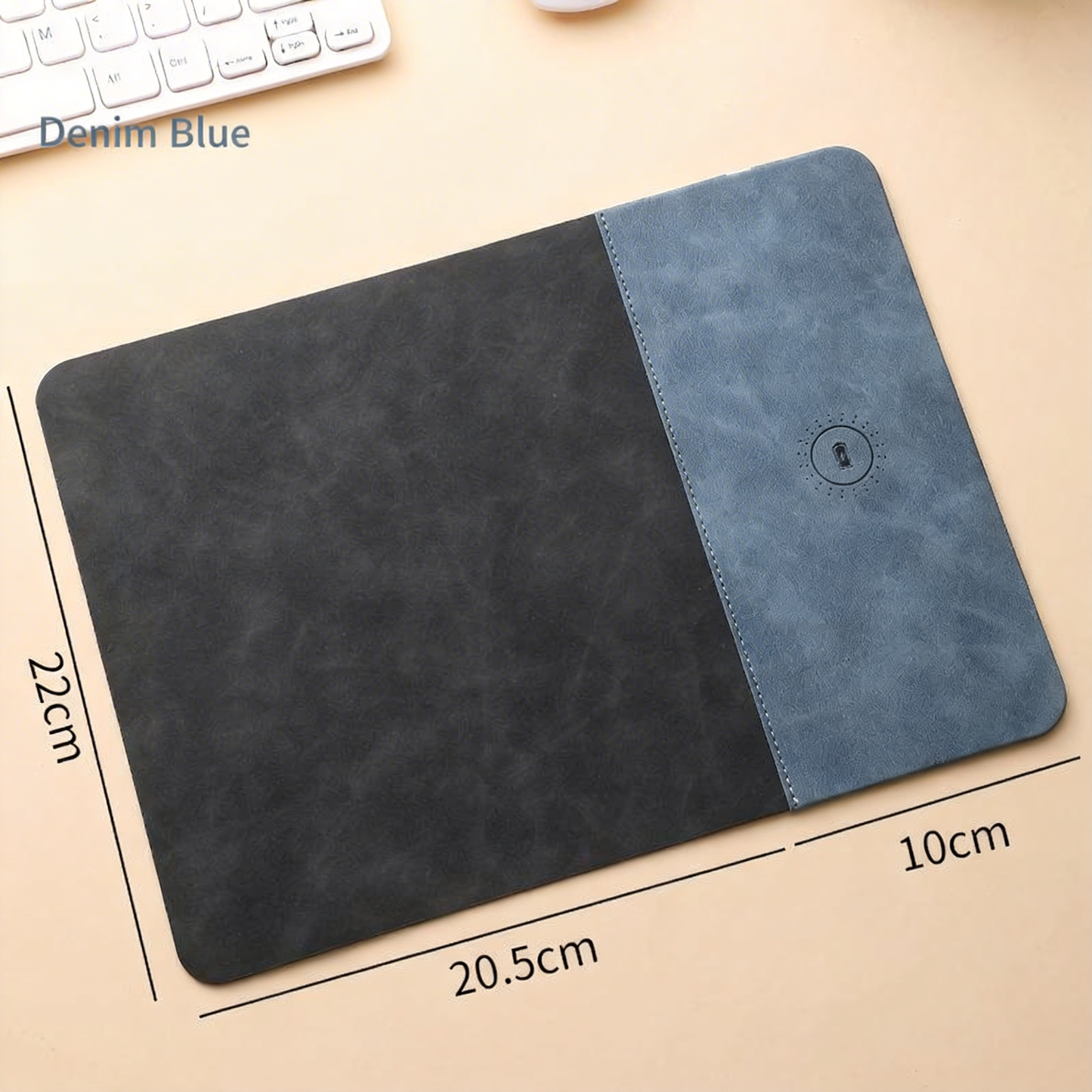 Wireless charging mouse pad