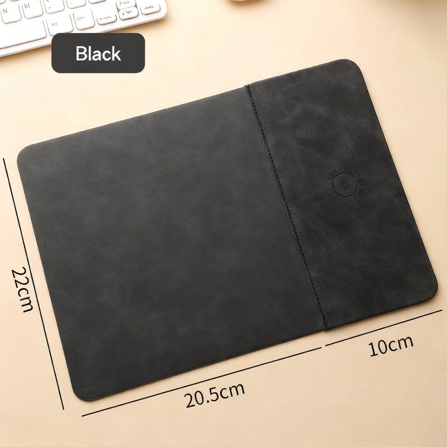 Wireless charging mouse pad