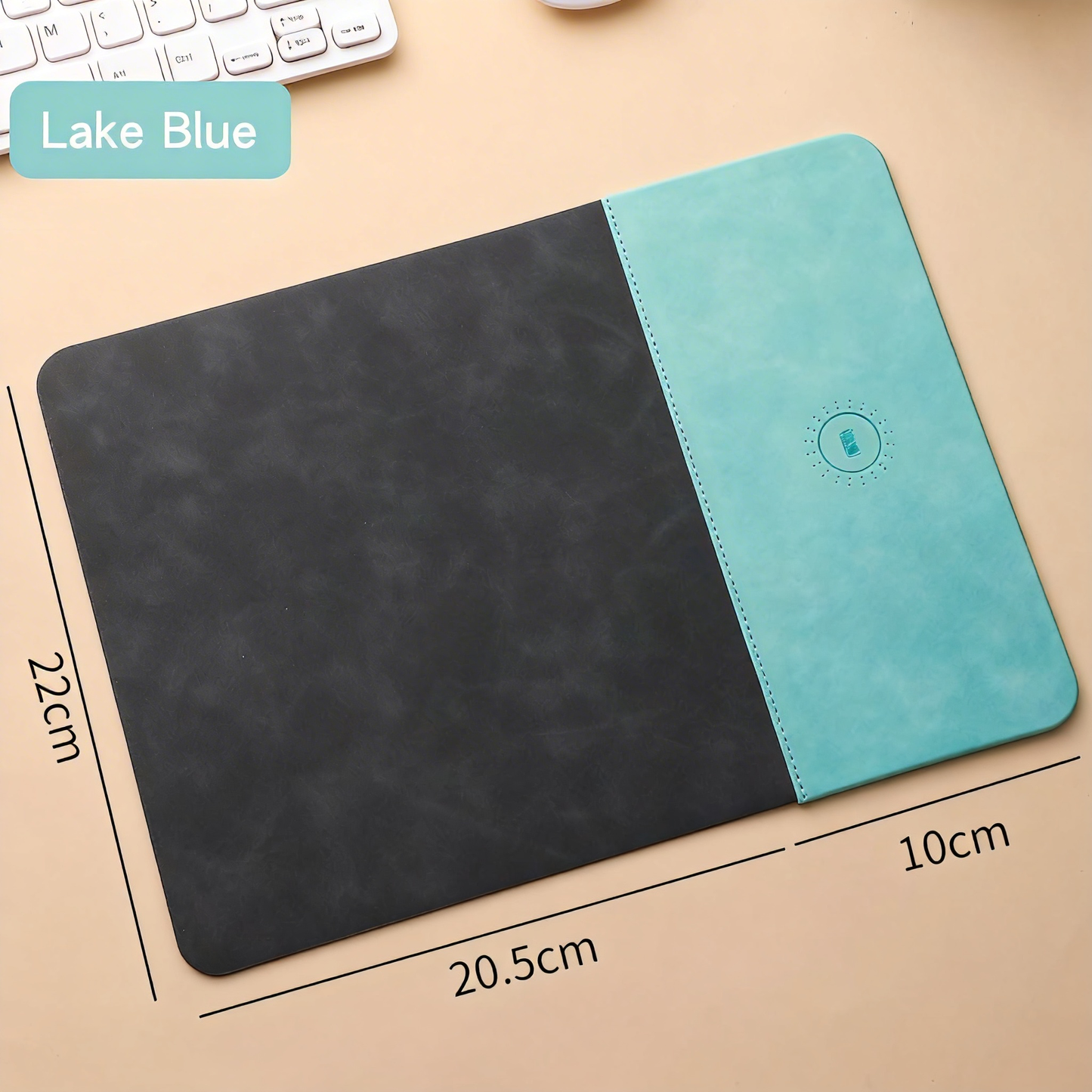 Wireless charging mouse pad