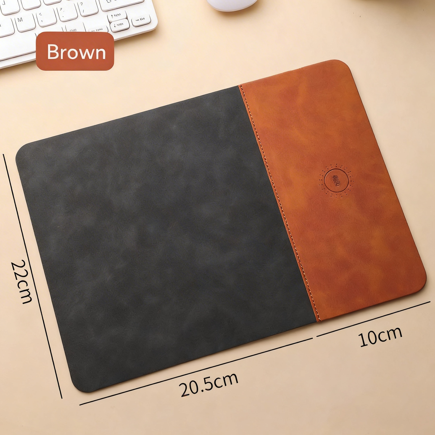 Wireless charging mouse pad