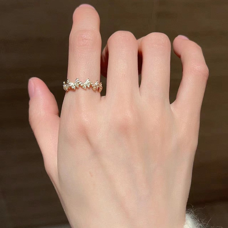 Vibrant Enamel Ring - Colorful Stackable Band for Women