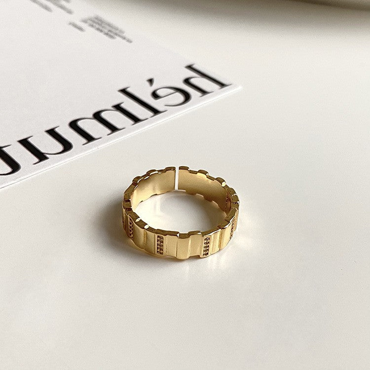 Vibrant Enamel Ring - Colorful Stackable Band for Women