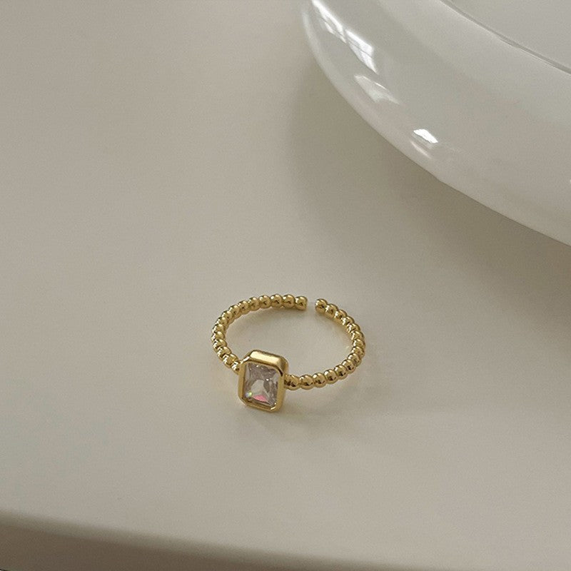 Vibrant Enamel Ring - Colorful Stackable Band for Women